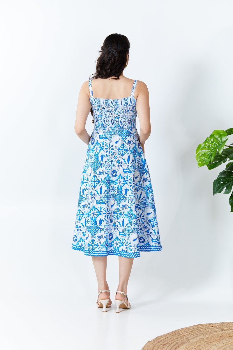 Nautical Miles Dress | Verified Sustainable by Brown Living™