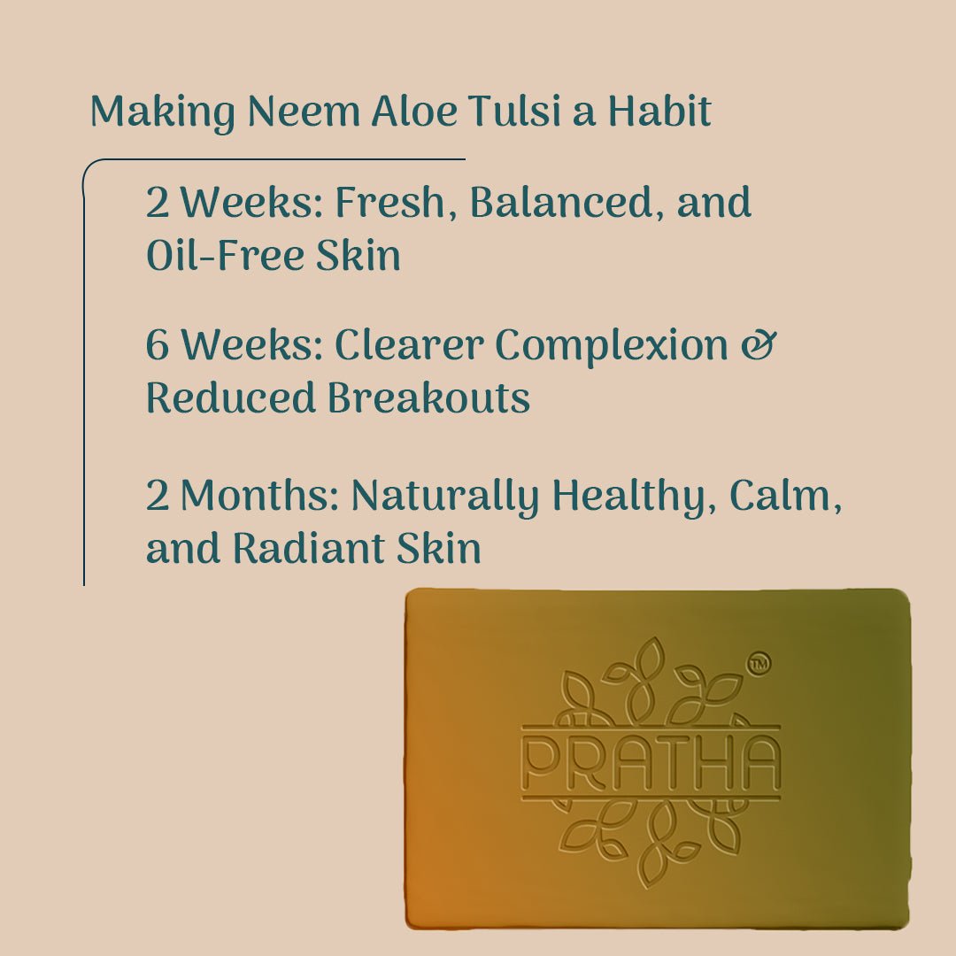 Neem, Aloe - Vera, Tulsi | Cold Process Handmade Soap | Verified Sustainable by Brown Living™