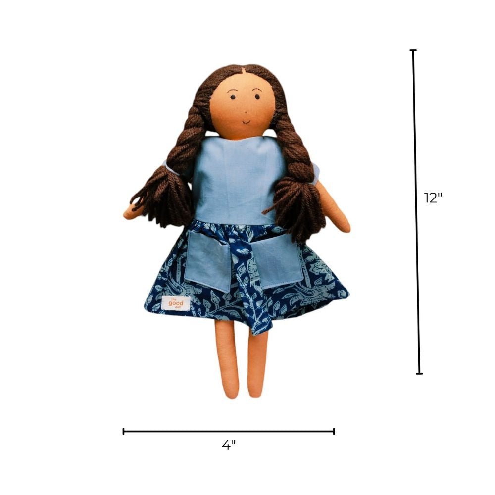 Nilah Low Waist Dress Doll | Verified Sustainable by Brown Living™