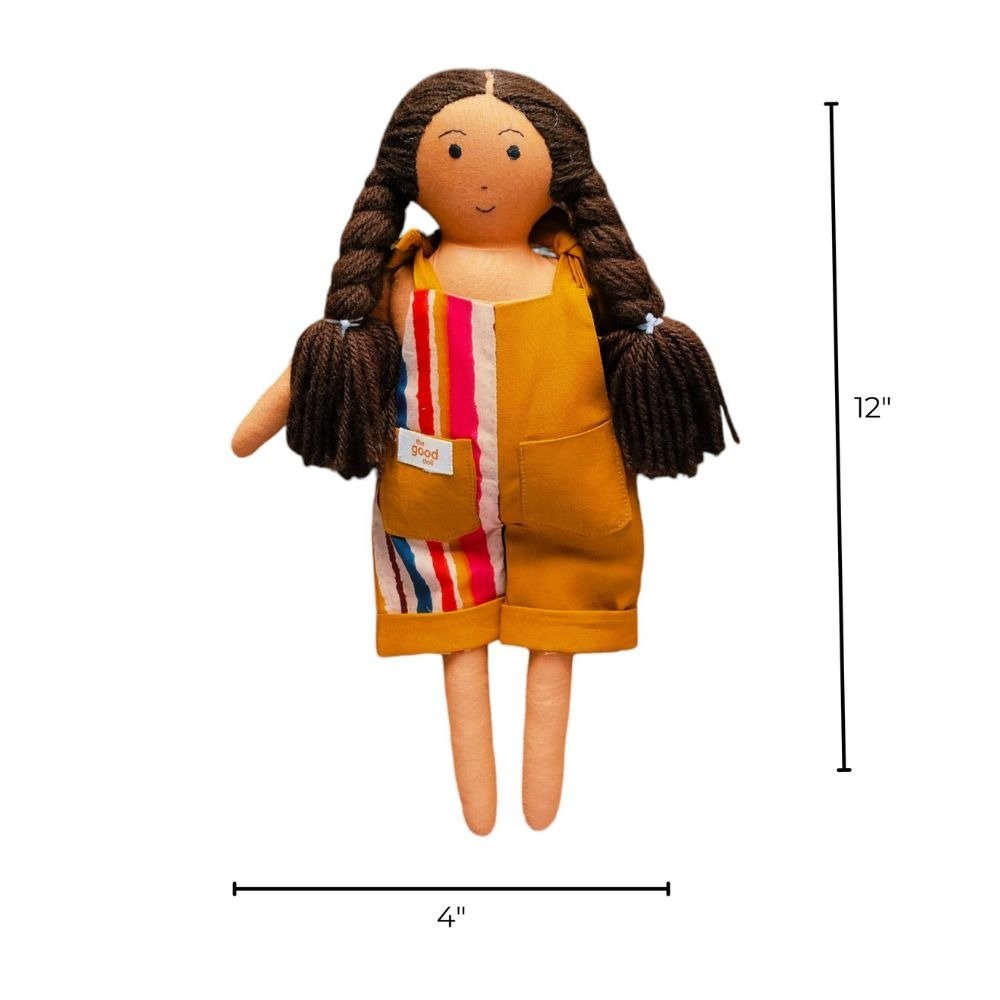 Nilah Romper Doll | Verified Sustainable by Brown Living™