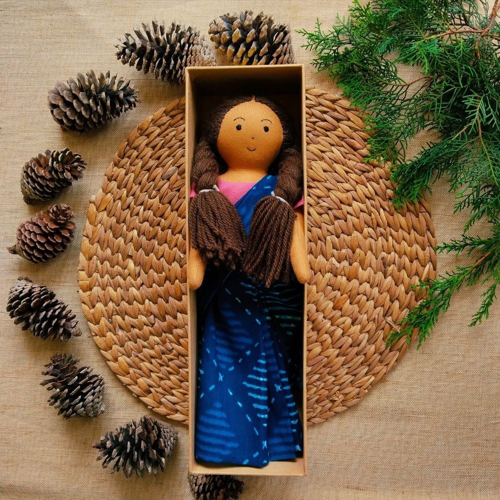 Nilah Saree Doll | Verified Sustainable by Brown Living™