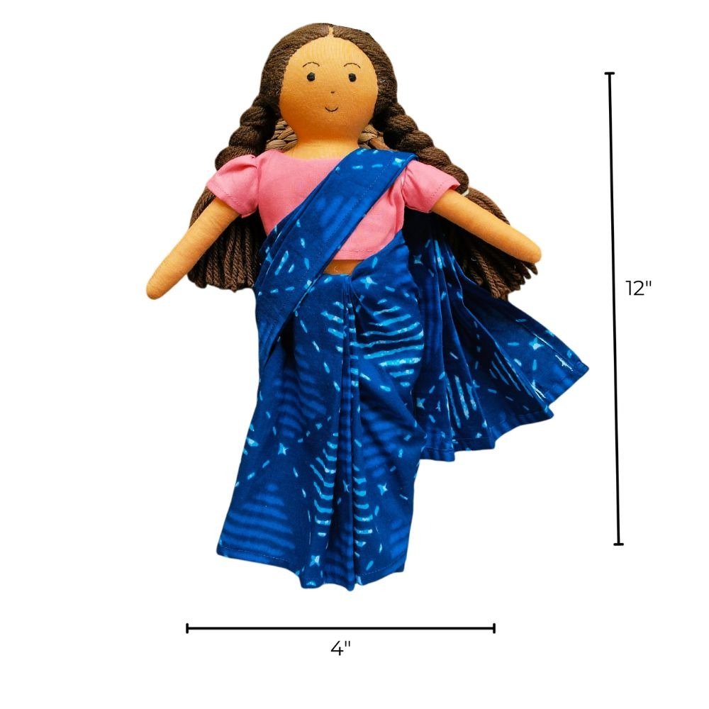 Nilah Saree Doll | Verified Sustainable by Brown Living™