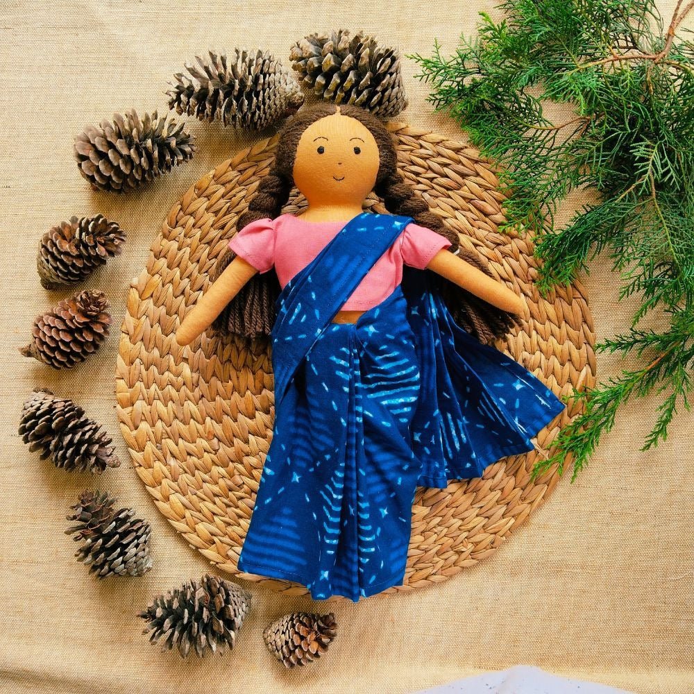 Nilah Saree Doll | Verified Sustainable by Brown Living™