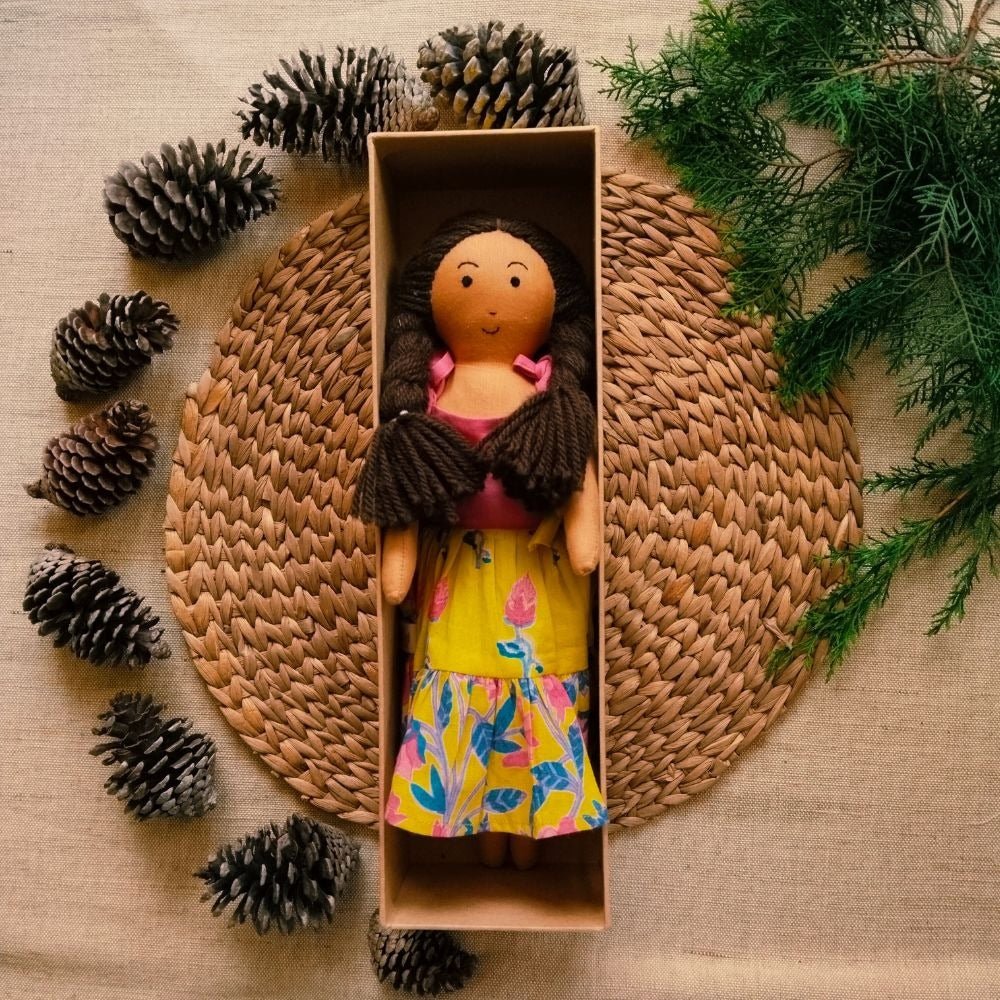 Nilah Tiered Dress Doll (Boxed) | Verified Sustainable by Brown Living™