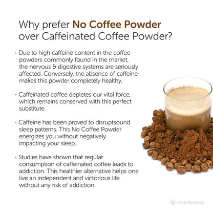 No Coffee Powder 100g - Organic & Caffeine - Free | Verified Sustainable by Brown Living™