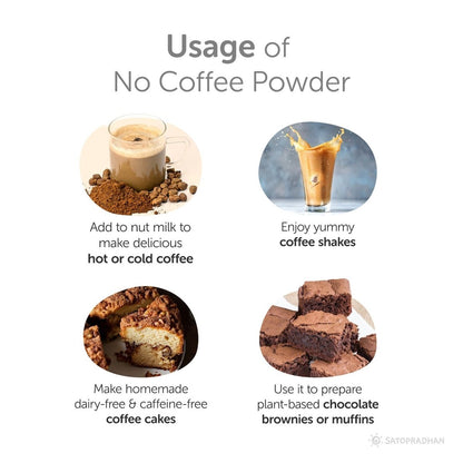 No Coffee Powder 100g - Organic & Caffeine - Free | Verified Sustainable by Brown Living™