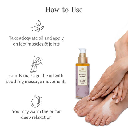 Nourishing Foot Oil 100ml - Foot Care | Verified Sustainable by Brown Living™