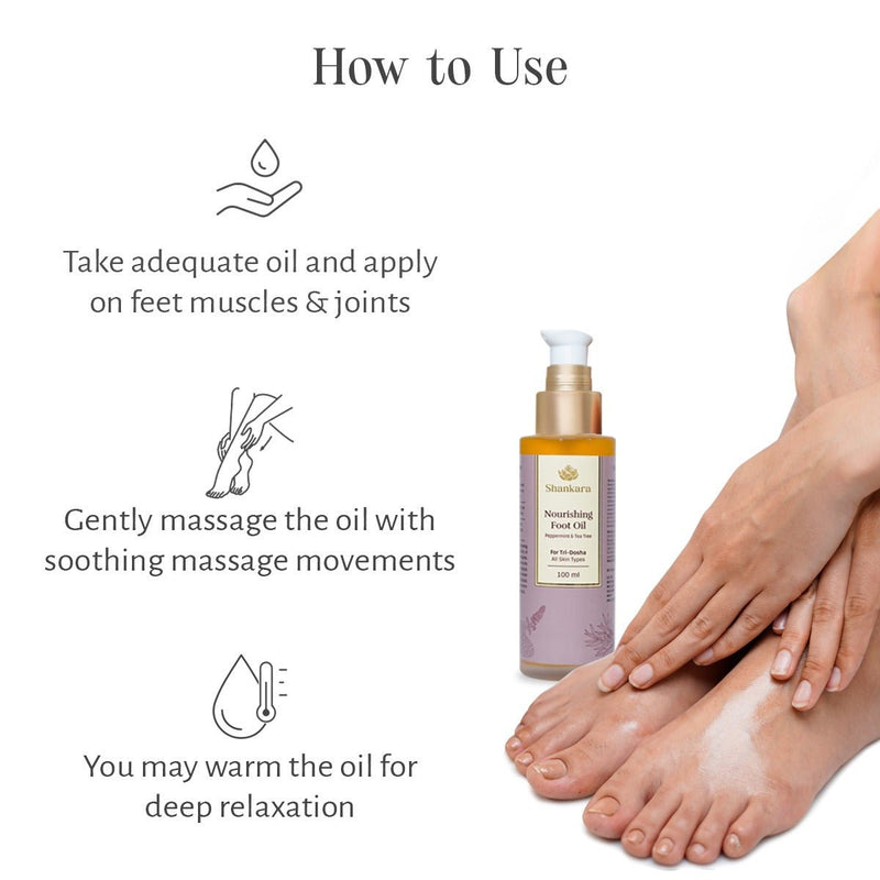 Nourishing Foot Oil 100ml - Foot Care | Verified Sustainable by Brown Living™