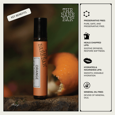 Nourishing Orange Lip Oil for Soft and Supple Lips – Lip Balms on Brown Living™. SKU: 8904448002706. Img 3.