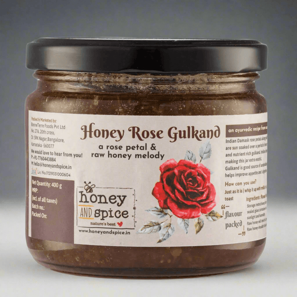 Nutrient Rich Honey Rosegulkand | Verified Sustainable by Brown Living™