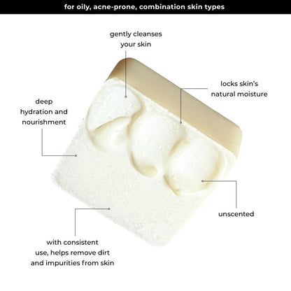 Oily, Acne - prone, Combination Skin types Coconut Milk Cold Process Soap Bundle | Verified Sustainable by Brown Living™