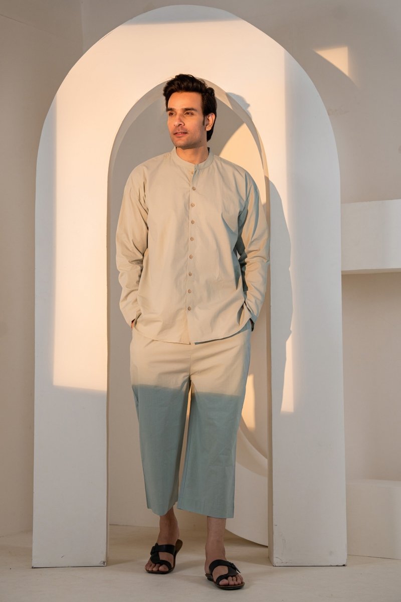 Olive Ease Loungewear | 100% Poplin Organic Cotton | Men's | Verified Sustainable by Brown Living™