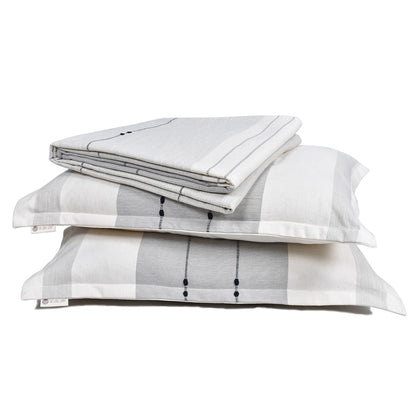 Ombre Grey Bedcover Set | Verified Sustainable by Brown Living™