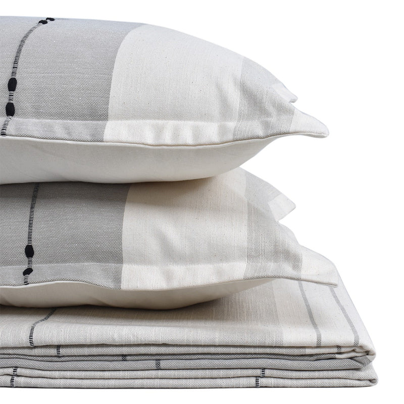 Ombre Grey Bedcover Set | Verified Sustainable by Brown Living™