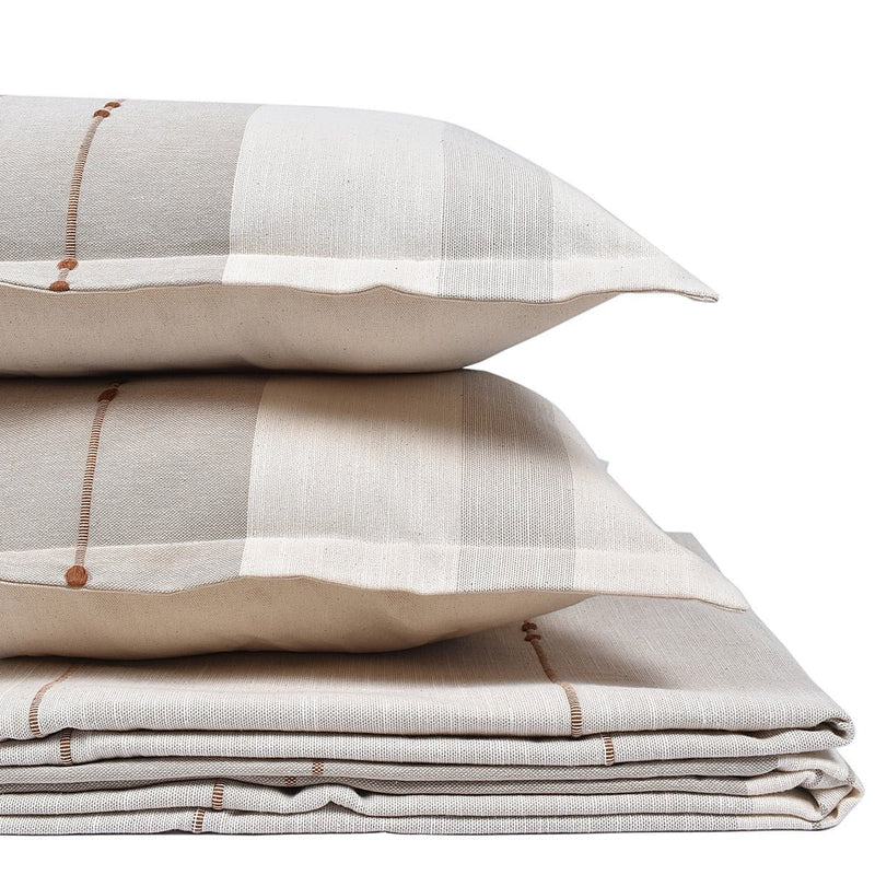 Ombre Nut Browm Bedcover Set | Verified Sustainable by Brown Living™