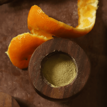 Orange Peel Powder - 100g| Face Pack for Glowing Skin | Verified Sustainable by Brown Living™