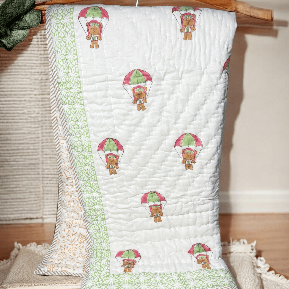 Organic Cotton Kids Blanket – 3.3x5ft – Lightweight | Verified Sustainable by Brown Living™