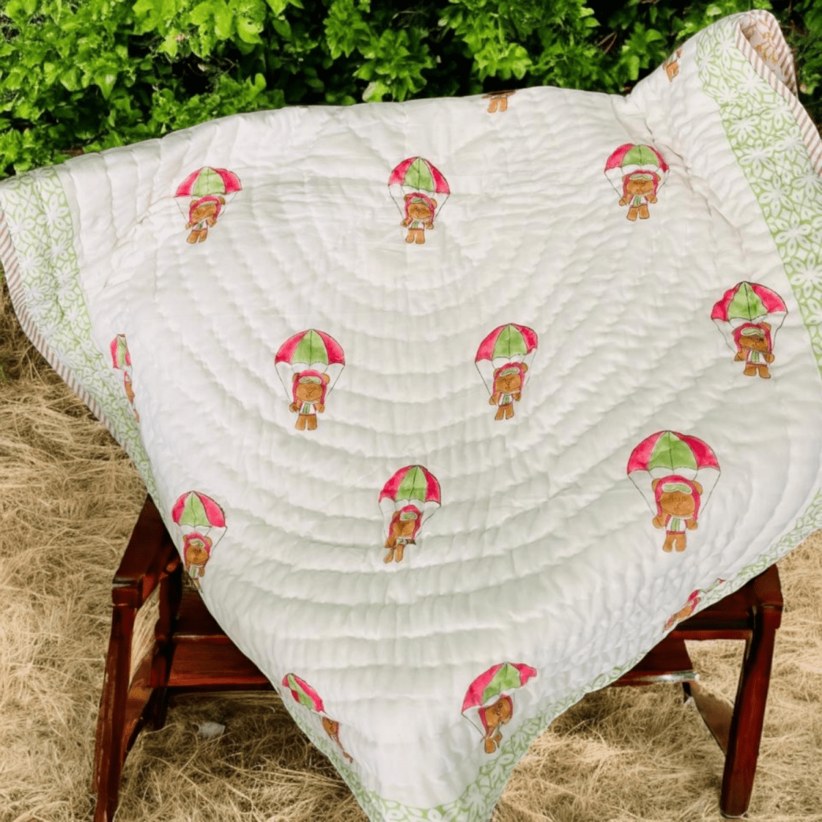 Organic Cotton Kids Blanket – 3.3x5ft – Lightweight | Verified Sustainable by Brown Living™
