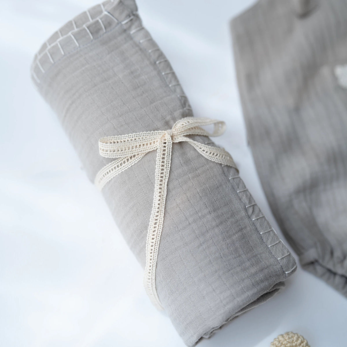 Organic Cotton Muslin Baby Boy Gift Hamper | The Cozy Sheep | Verified Sustainable by Brown Living™