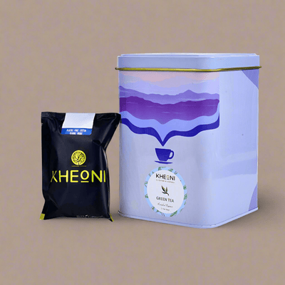 Organic Green Tea: A Pure Blend of Wellness – Tea on Brown Living™. SKU: HTTEGT015P. Img 1.