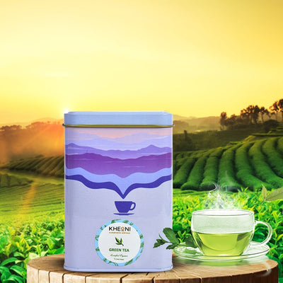Organic Green Tea: A Pure Blend of Wellness – Tea on Brown Living™. SKU: HTTEGT015P. Img 3.