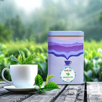 Organic Hojicha Tea: A Toasted Delight of Earthy Flavors – Tea on Brown Living™. SKU: HTTEHT015P. Img 5.
