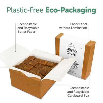 Organic Jaggery Cubes 800g - Pure & Chemical - Free – Sweets on Brown Living™. SKU: 1SA_JC - 8H. Img 4.