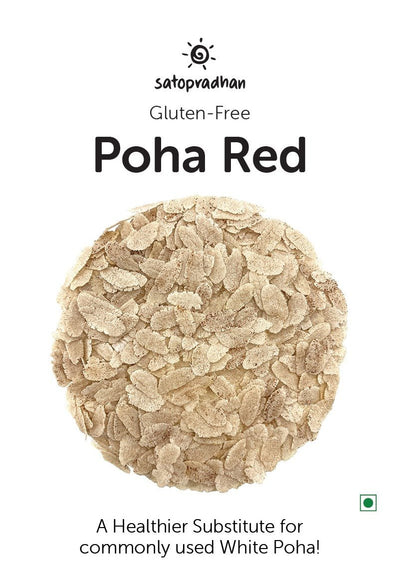 Organic Red Poha 400g - Gluten - Free, Wholesome Grains – Ready to Eat & Cook on Brown Living™. SKU: 2WG_PR - 4H. Img 4.