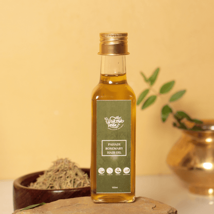 Pahadi Rosemary Hair Oil - Reducing hair loss & Encourage hair regrowth | Verified Sustainable by Brown Living™