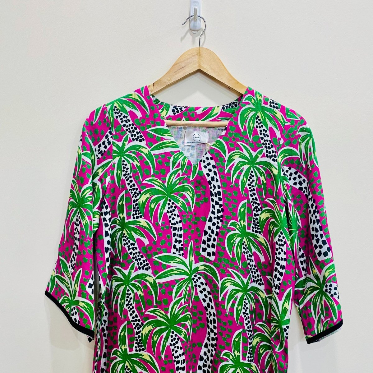 Palm Print Tunic | Verified Sustainable by Brown Living™