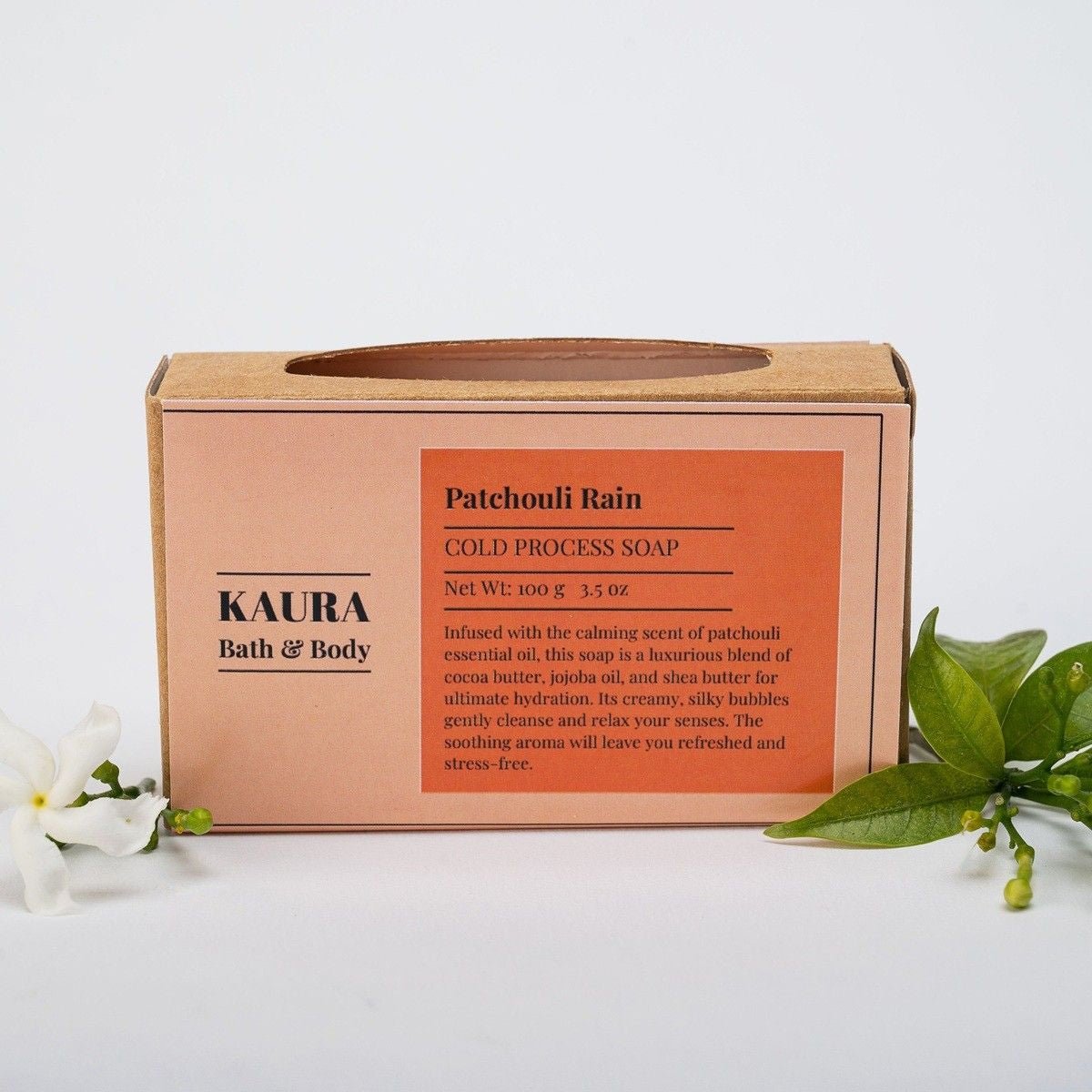 Patchouli Rain Soap with Earthy Aroma & Skin Freshness – 100g | Verified Sustainable by Brown Living™