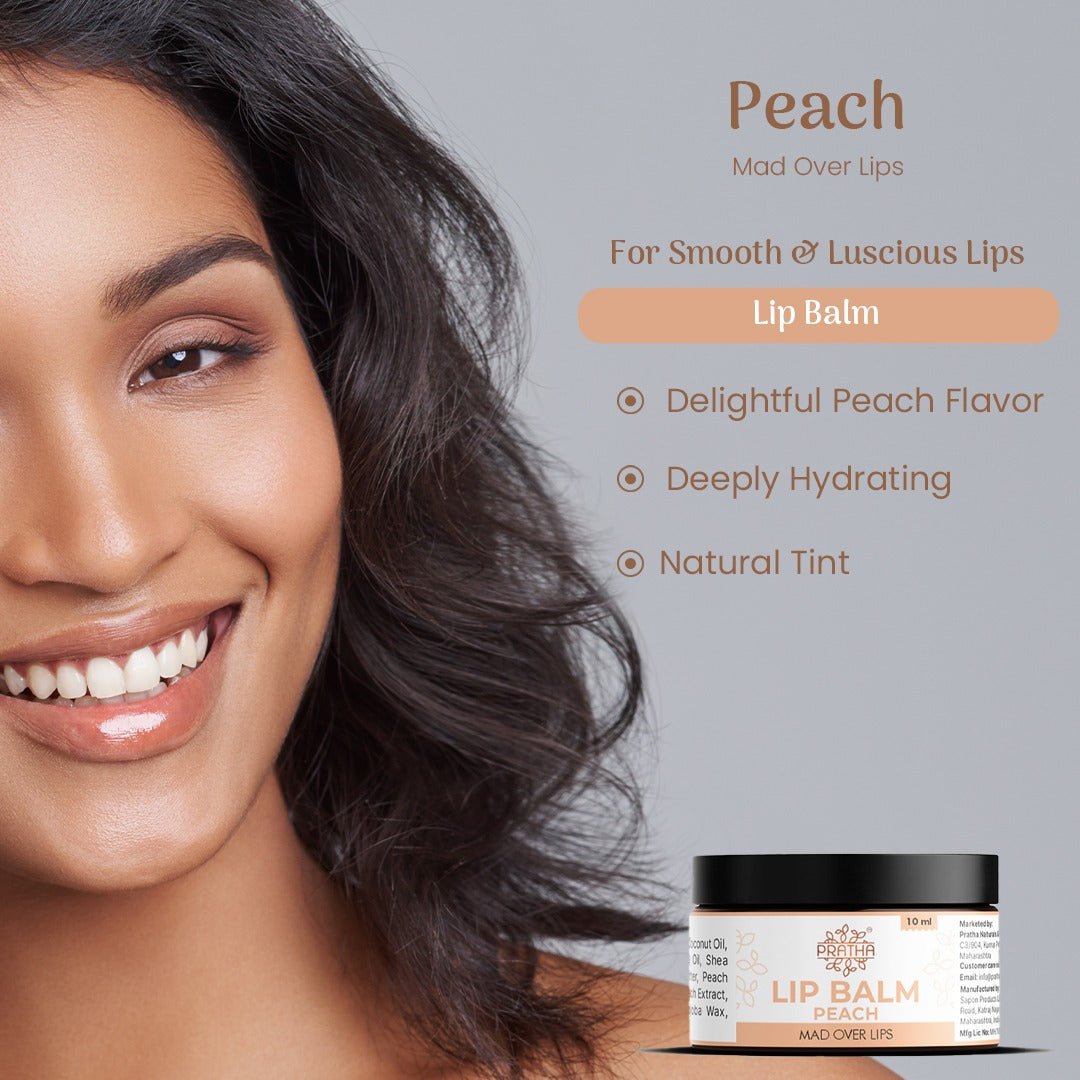 Peach Lip Balm | Soothing & Softening Formula | Verified Sustainable by Brown Living™