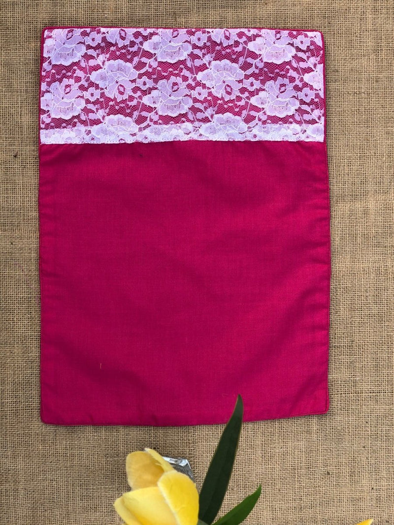 Pink Cotton Placemats (Set of 6) | Verified Sustainable by Brown Living™