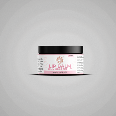 Pink Grapefruit Lip Balm | Refreshing & Natural Hydration – Lip Balms on Brown Living™. SKU: pnhpl - lipbalm - 001. Img 1.