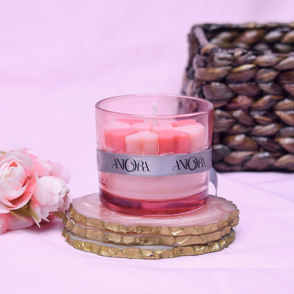 Pink Jar Mini Hearts Love Candle | Verified Sustainable by Brown Living™