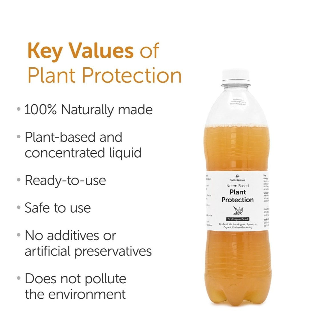 Plant Protection Liquid 750ml - Neem Bio - Enzyme – Garden Accessories on Brown Living™. SKU: 4KG_PPLBE - 75T. Img 2.
