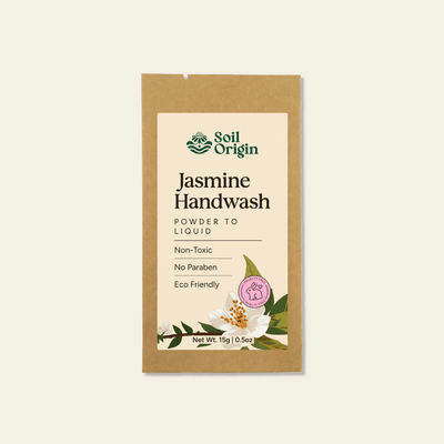 Powder to Liquid Handwash | Jasmine Fragrance | Make 250ml – Hand Wash on Brown Living™. SKU: SOPHLHJ0G015. Img 1.