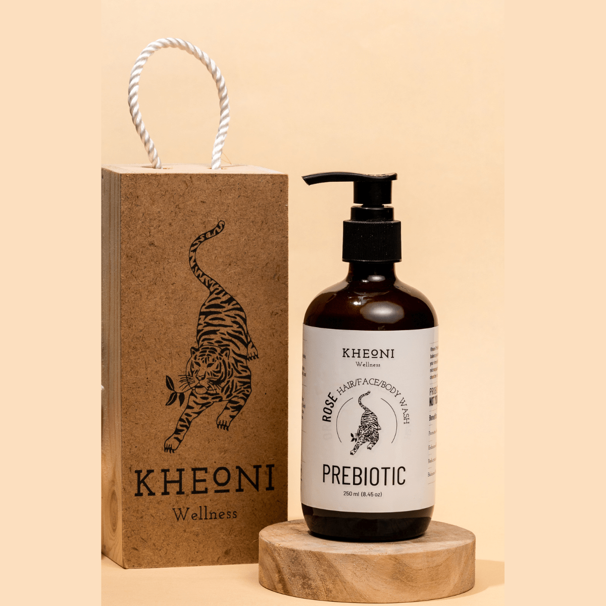 Prebiotic Rose Wash (Hair/Face/Body) | Verified Sustainable by Brown Living™