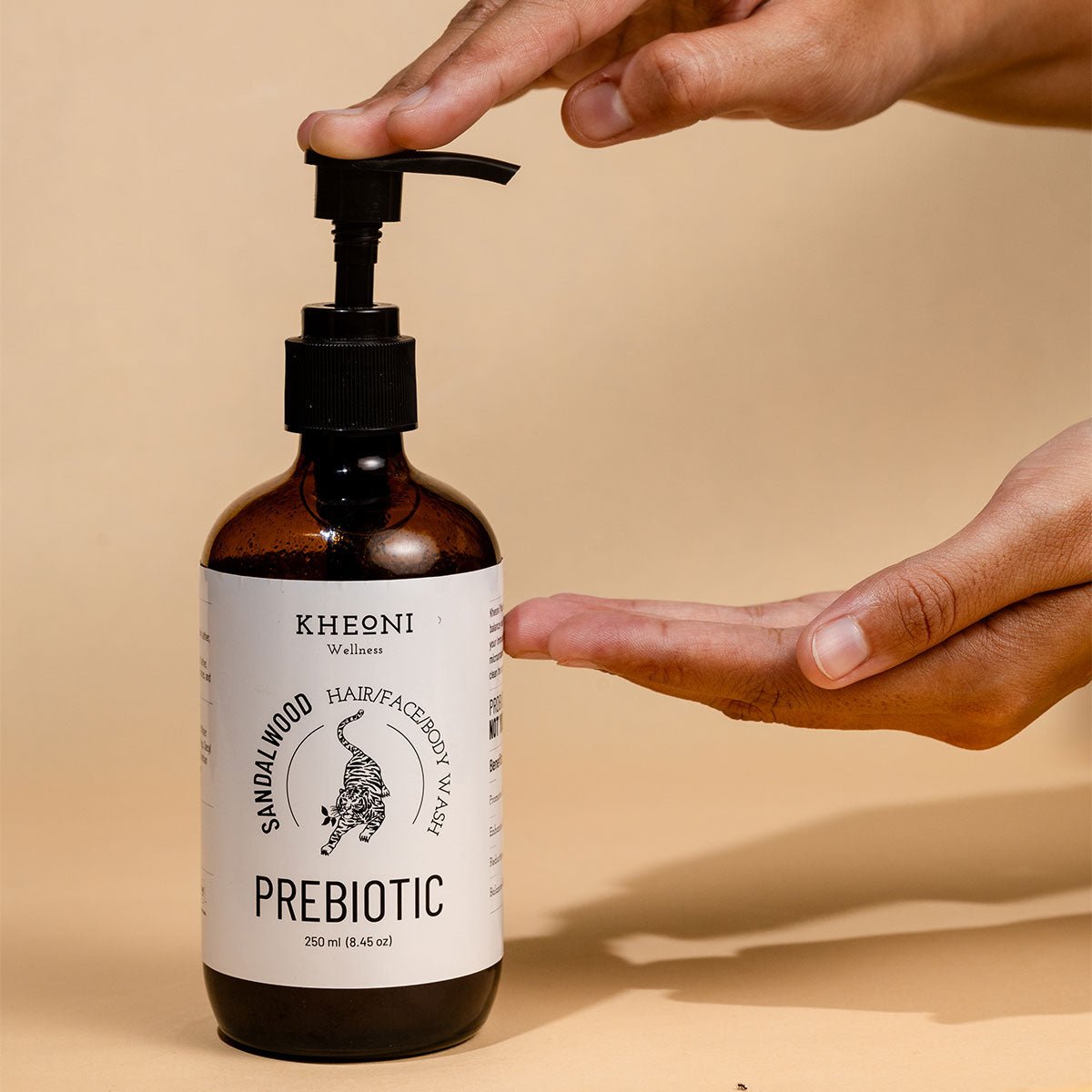 Prebiotic Sandalwood Wash (Hair/Face/Body) | Verified Sustainable by Brown Living™