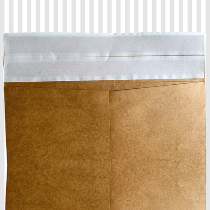 Premium Kraft Mailer Flat Bags | Verified Sustainable by Brown Living™