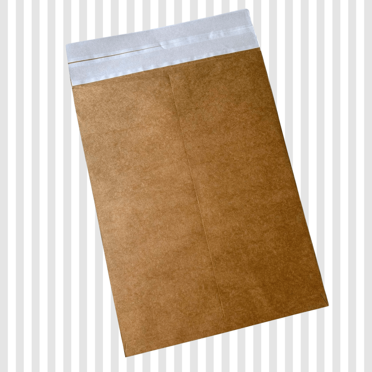 Premium Kraft Mailer Flat Bags | Verified Sustainable by Brown Living™