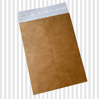 Premium Kraft Mailer Flat Bags | Verified Sustainable by Brown Living™