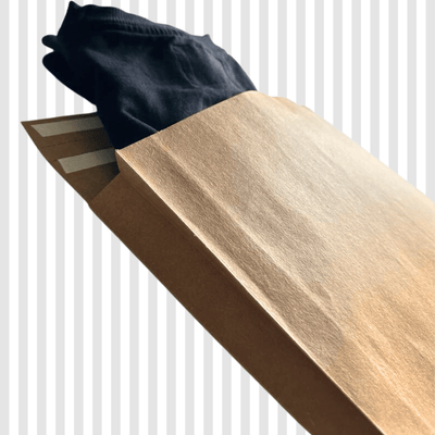 Prime Imported Kraft Paper Expandable Mailer Bag – Packing Materials on Brown Living™. SKU: MO - 3. Img 5.