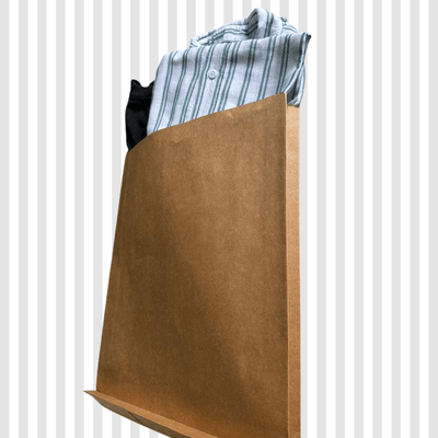 Prime Imported Kraft Paper Expandable Mailer Bag – Packing Materials on Brown Living™. SKU: MO - 3. Img 6.