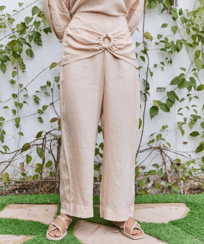 Primrose Hill Trousers - Beige | Verified Sustainable by Brown Living™