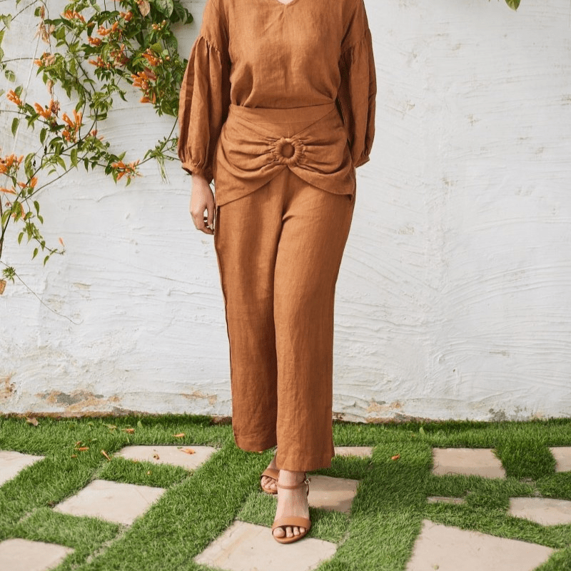 Primrose Hill Trousers - Brown | Verified Sustainable by Brown Living™