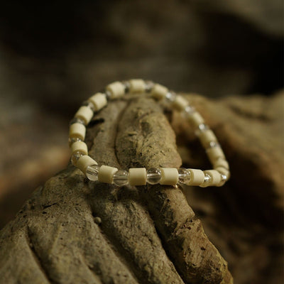 Probiotic Therapeutic Ceramic Bracelet – Jewellery on Brown Living™. SKU: PRBECE001P - kheoni. Img 1.