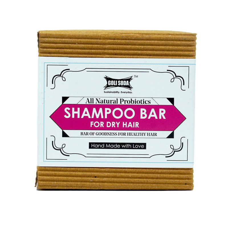 Probiotics Sulphate - Free Shampoo Bar For Dry Hair - 90g | Verified Sustainable by Brown Living™