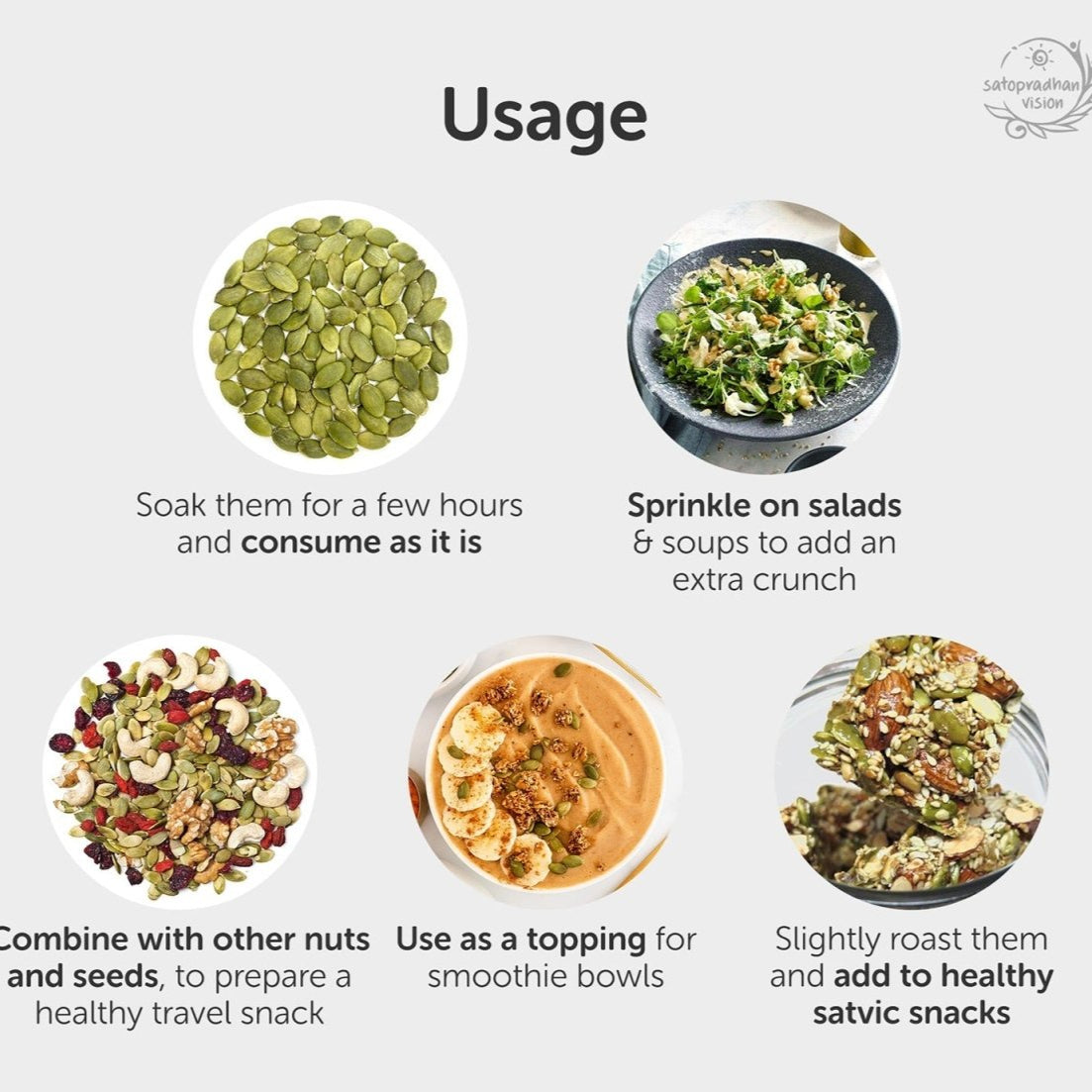 Pumpkin Seeds 200g - Raw & Organic | Verified Sustainable by Brown Living™