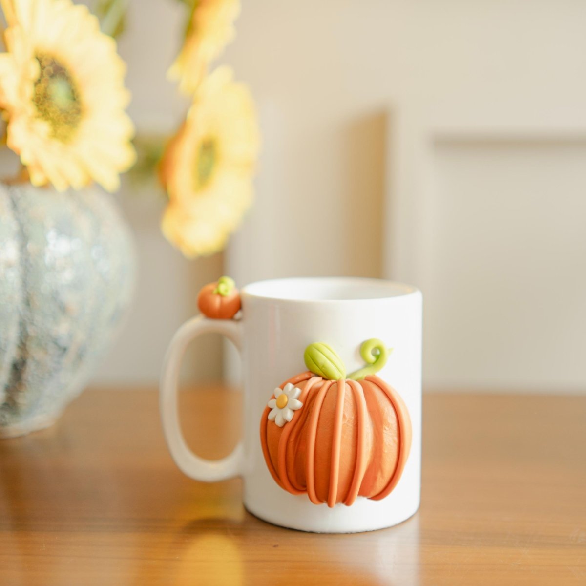 Pumpkin Spice - Handmade Ceramic Coffee Mug | Verified Sustainable by Brown Living™